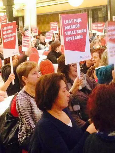 Afbeelding protest red de zorg