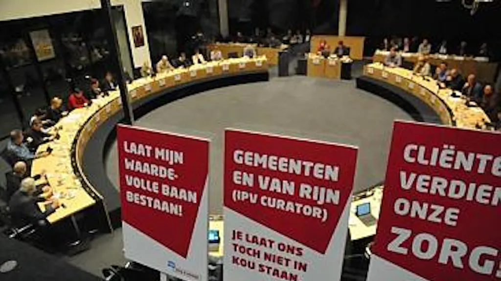 Afbeelding protest red de zorg