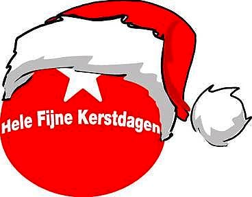 Fijne kerst en een mooi 2018