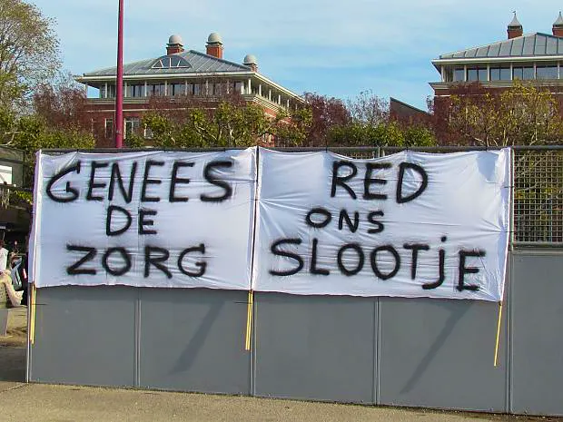 Afbeelding protest red de zorg