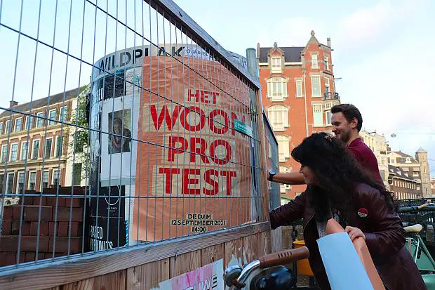 Afbeelding protest red de zorg
