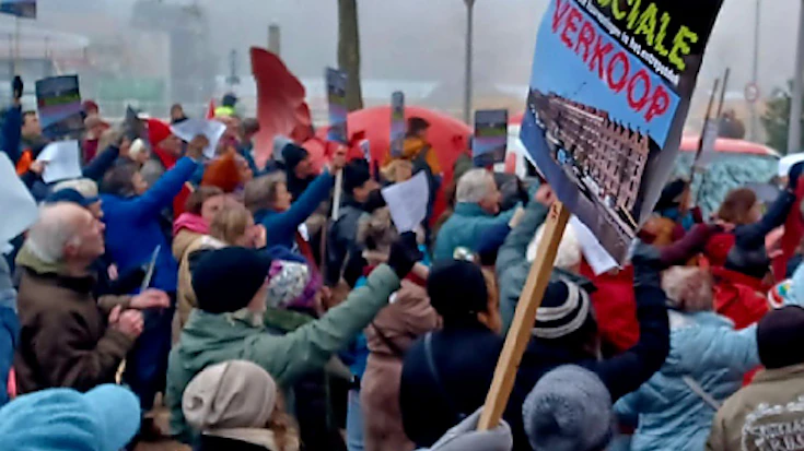 Succes: Voorlopig geen verkoop sociale huurwoningen Entrepotdok