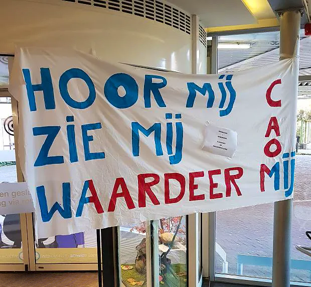 Afbeelding protest red de zorg