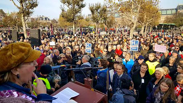 Afbeelding protest red de zorg