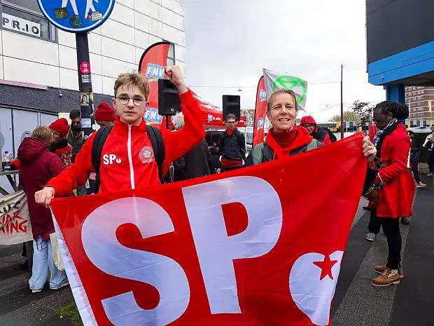 Demonstratie tegen woonarmoede in Noord