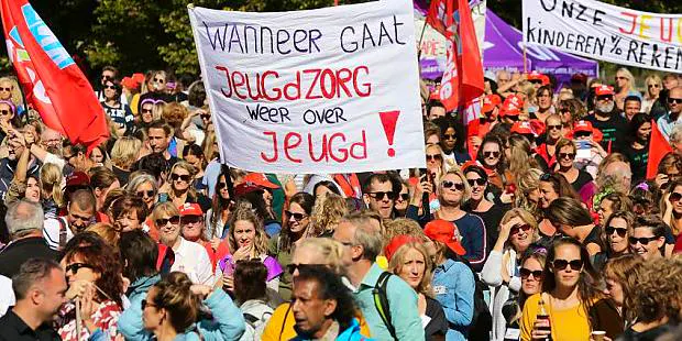 Afbeelding protest red de zorg