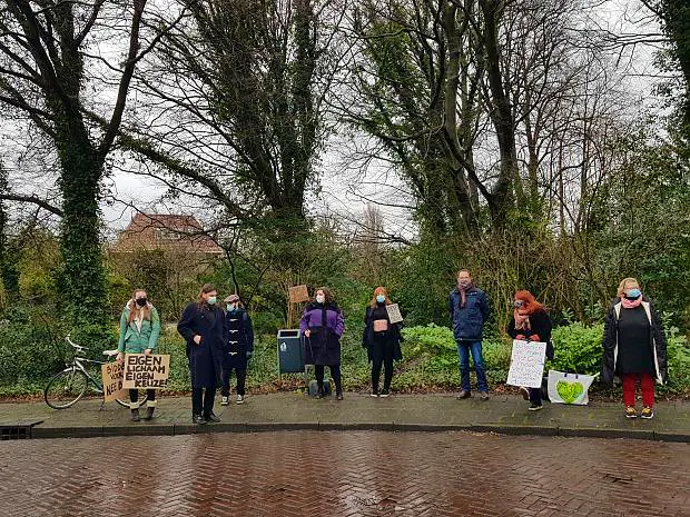 Afbeelding protest red de zorg