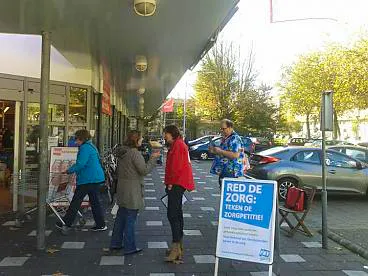 Afbeelding protest red de zorg