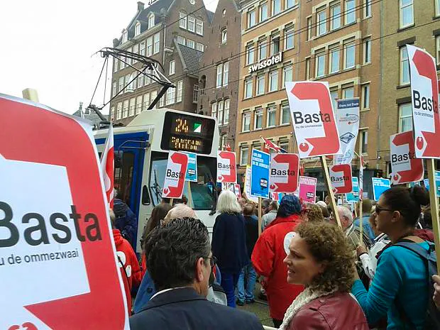 Afbeelding protest red de zorg