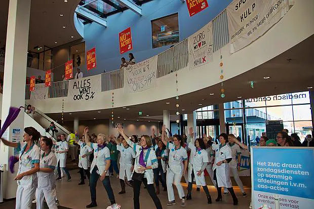 Afbeelding protest red de zorg