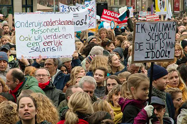 Afbeelding protest red de zorg