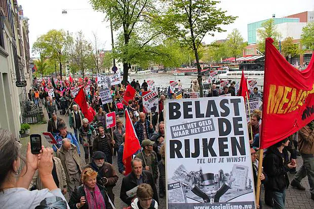 Afbeelding protest red de zorg