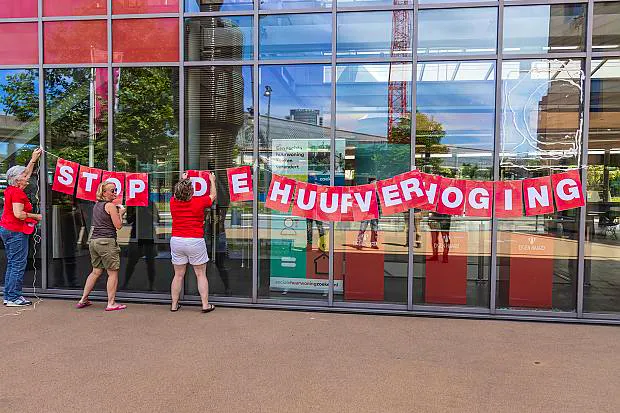 Afbeelding protest red de zorg