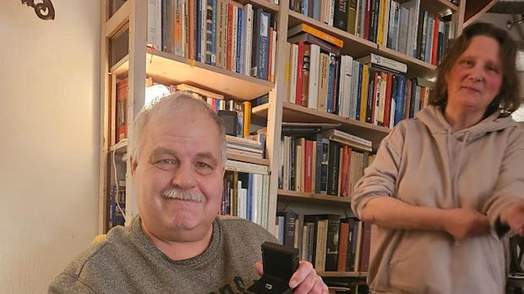 Afdeling Landsmeer neemt afscheid van bestuurslid Willem Vogtschmidt.