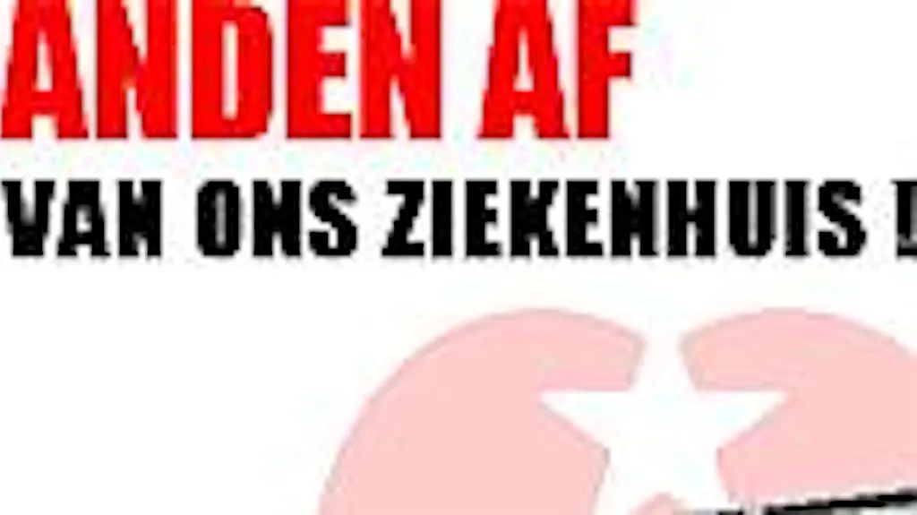 Afbeelding protest red de zorg