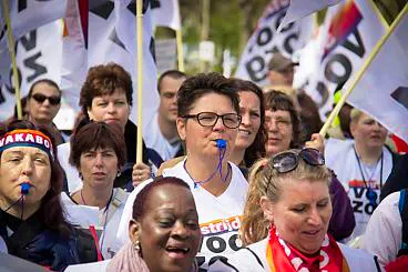 Afbeelding protest red de zorg