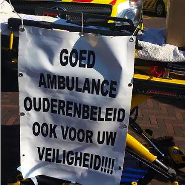 Afbeelding protest red de zorg