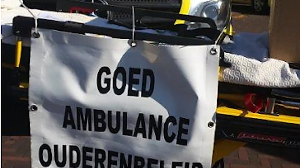 Afbeelding protest red de zorg