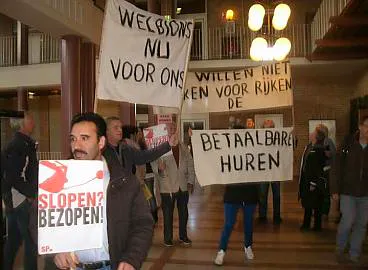 Afbeelding protest red de zorg