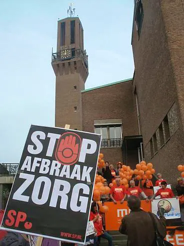 Afbeelding protest red de zorg