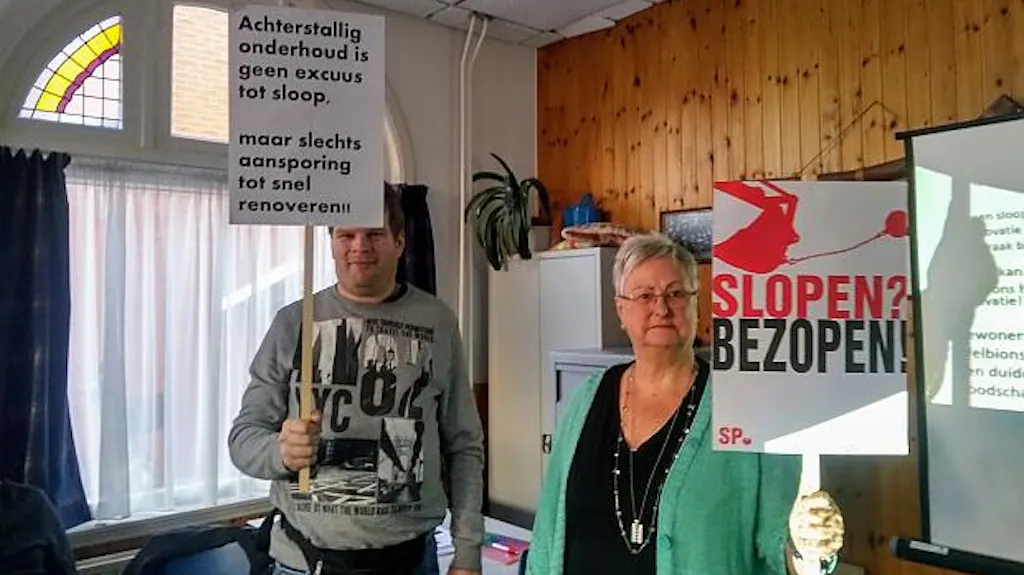 Afbeelding protest red de zorg