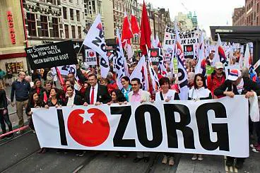 Afbeelding protest red de zorg