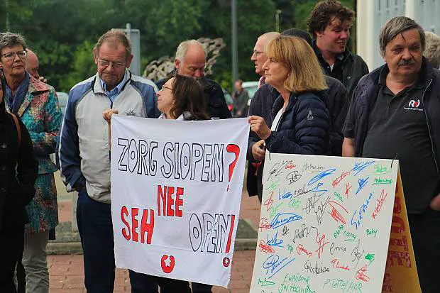 Afbeelding protest red de zorg