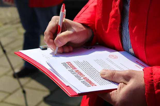 Afbeelding protest red de zorg