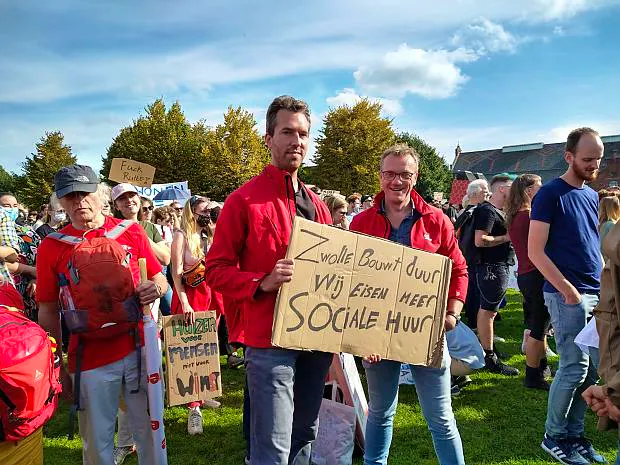 Afbeelding protest red de zorg