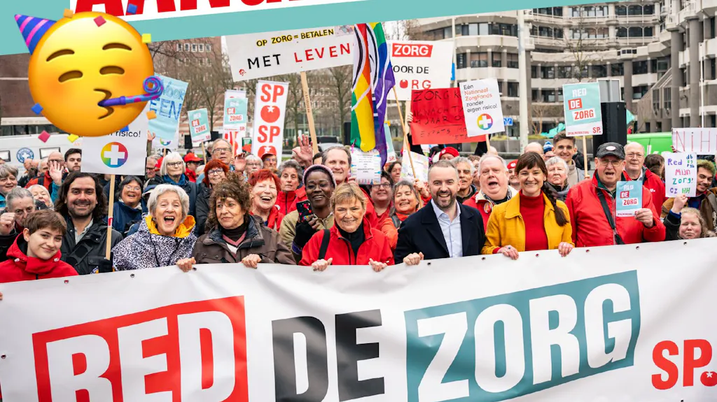 Afbeelding protest red de zorg
