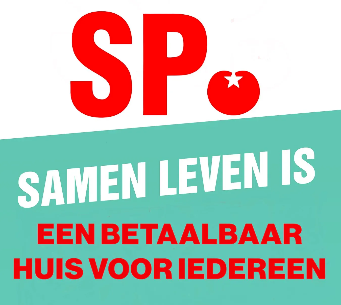 Samen leven is ... een betaalbaar huis voor iedereen