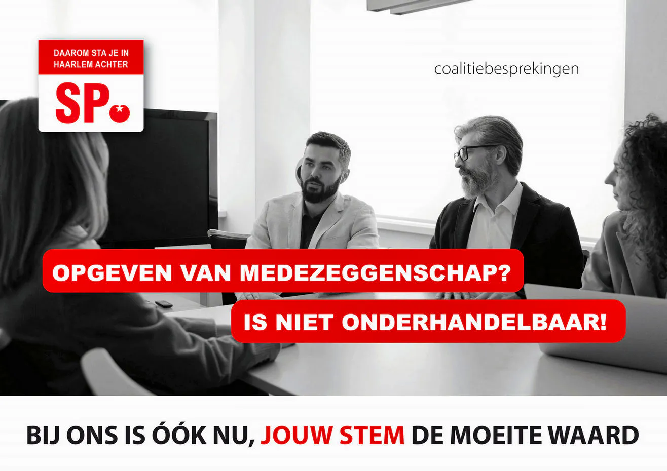 (Mede) zeggenschap. Daar gaan we voor!