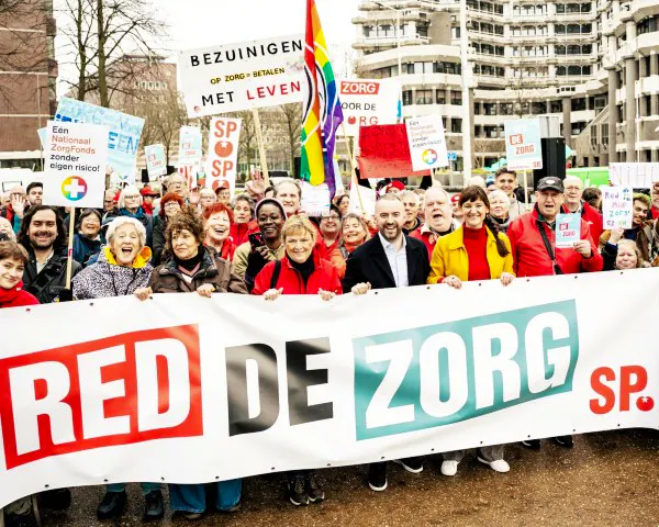 Afbeelding protest red de zorg