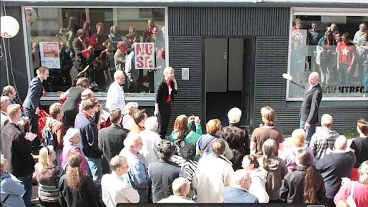 Bij het afscheid van de Wijde Begijnestraat