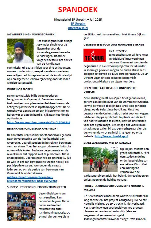 Afbeelding protest red de zorg