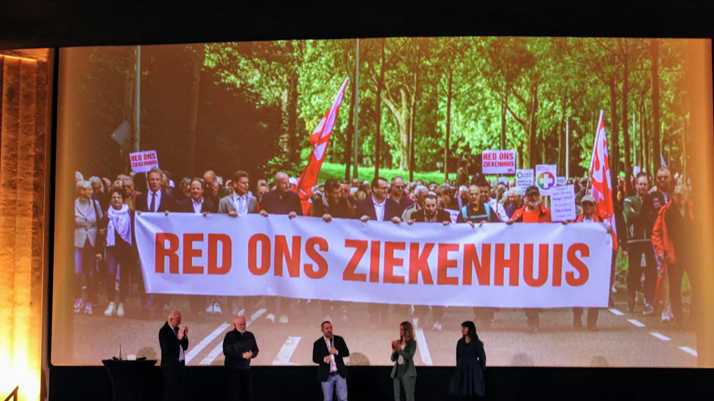 Afbeelding protest red de zorg