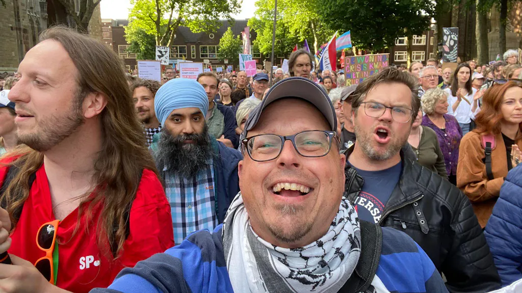 Afbeelding protest red de zorg