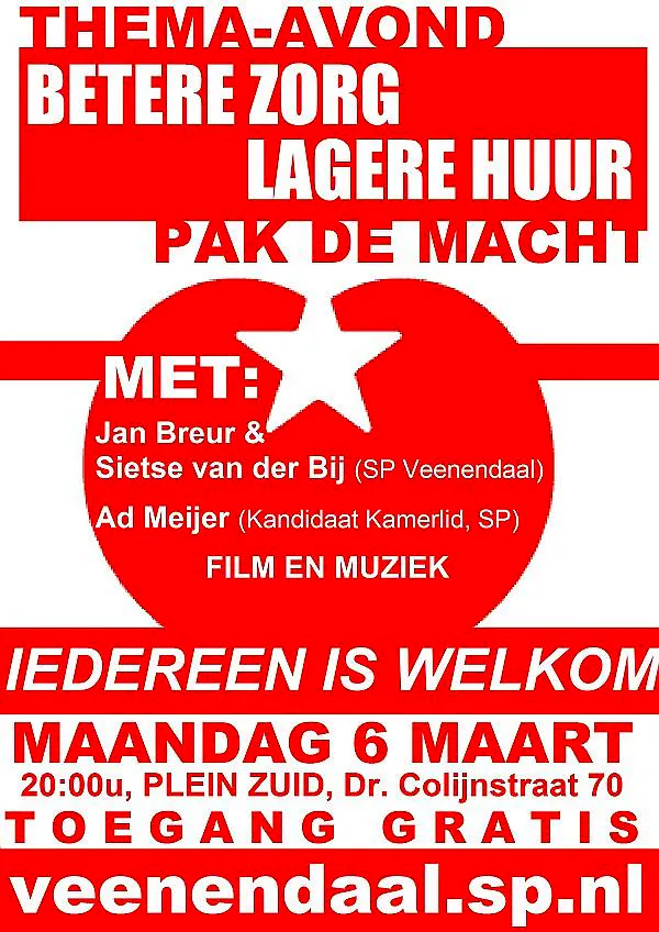 Afbeelding protest red de zorg