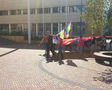 Afbeelding protest red de zorg
