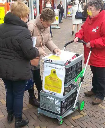 Afbeelding protest red de zorg
