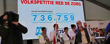 Afbeelding protest red de zorg