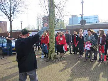 Afbeelding protest red de zorg