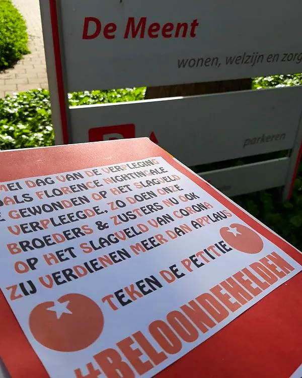 Afbeelding protest red de zorg