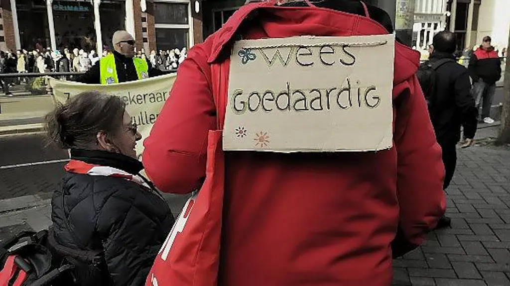 Afbeelding protest red de zorg