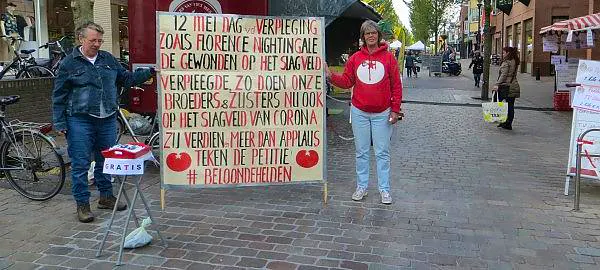 Afbeelding protest red de zorg