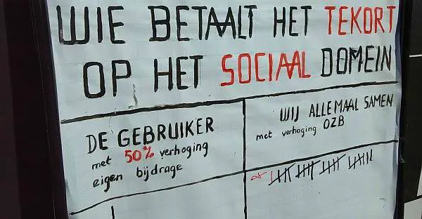 Afbeelding protest red de zorg