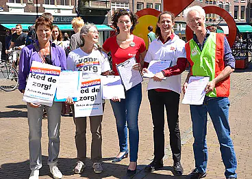 Afbeelding protest red de zorg
