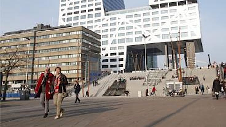 Tim Schipper over parkeergarage Jaarbeursplein