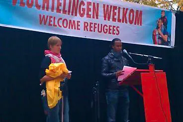 Afbeelding protest red de zorg
