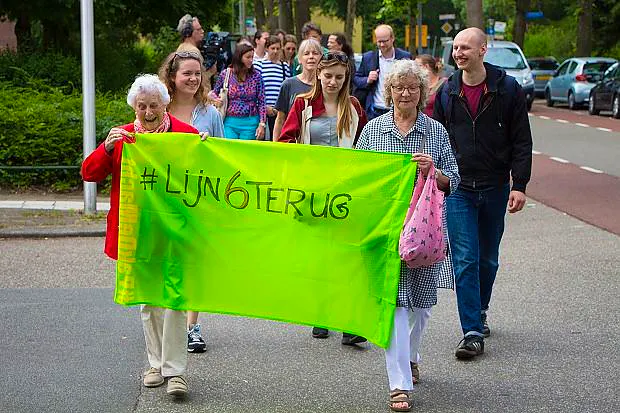 Afbeelding protest red de zorg